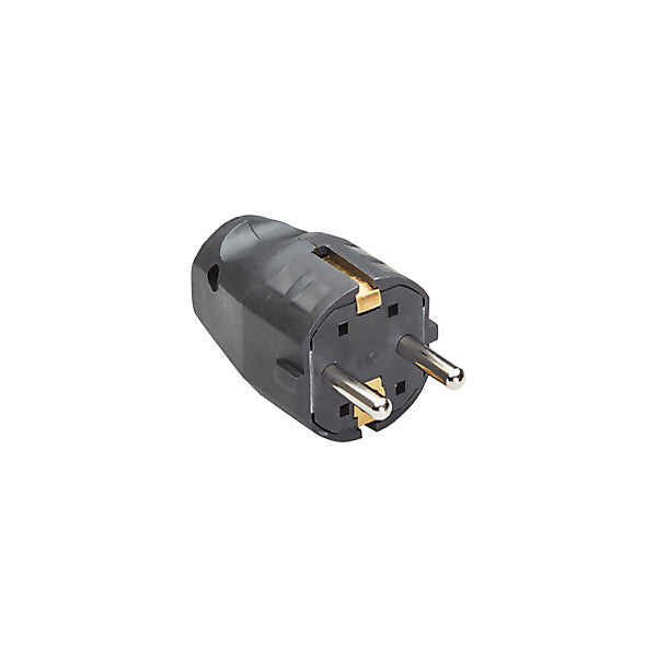 BACHMANN Montagestecker sw m.dopp.Erdungssystem 910.100